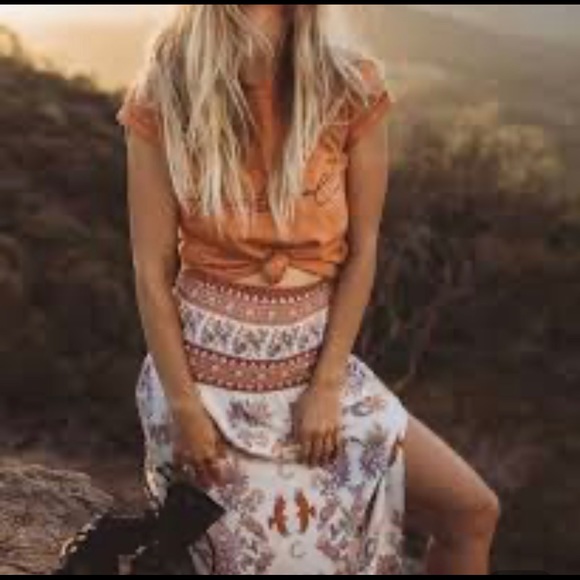 CHASING RIVERS Dune Dweller Maxi Skirt - Picture 3 of 3